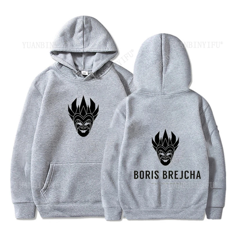 الكلاسيكية الشارع موضة عادية الهيب هوب بوريس بريجشا Dj قناع كول قصير الرجال النساء البلوز هوديس البلوز Y2K الموضة #1