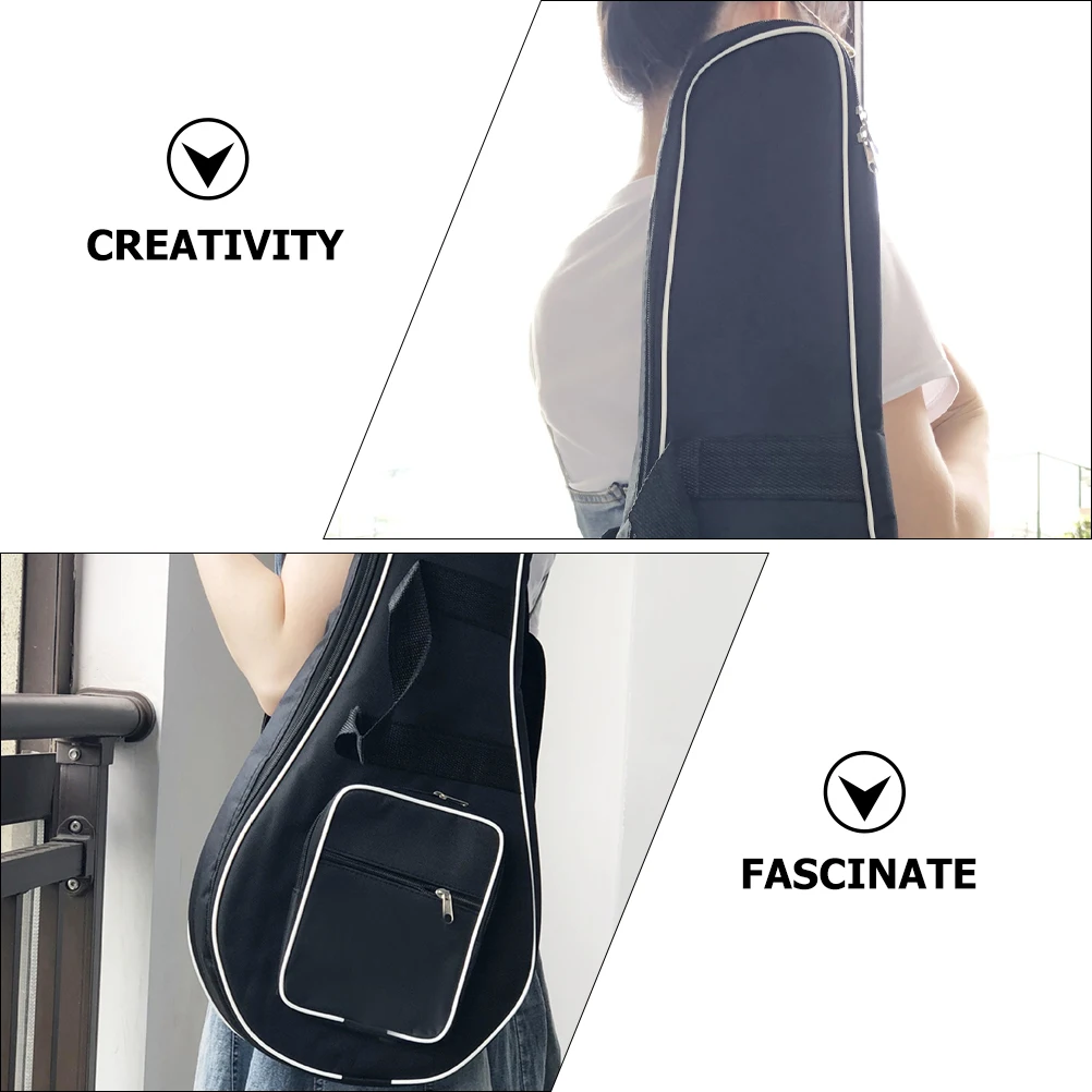 

Mandolin Bag Gig Padded Shape Backpack Musical Instrument Carrying Waterproof Small Adjustable
