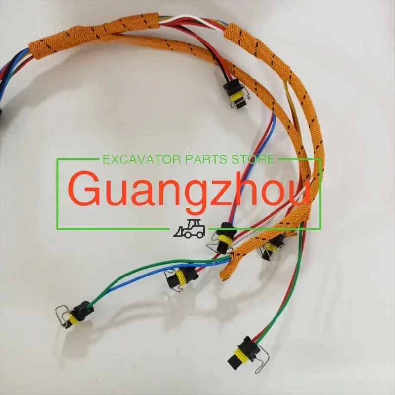 

for Excavator 324D 325D 326D 328D 329D Diesel Engine Injector C7 Wiring Harness 222-5917 2225917 Connectors Accessories New