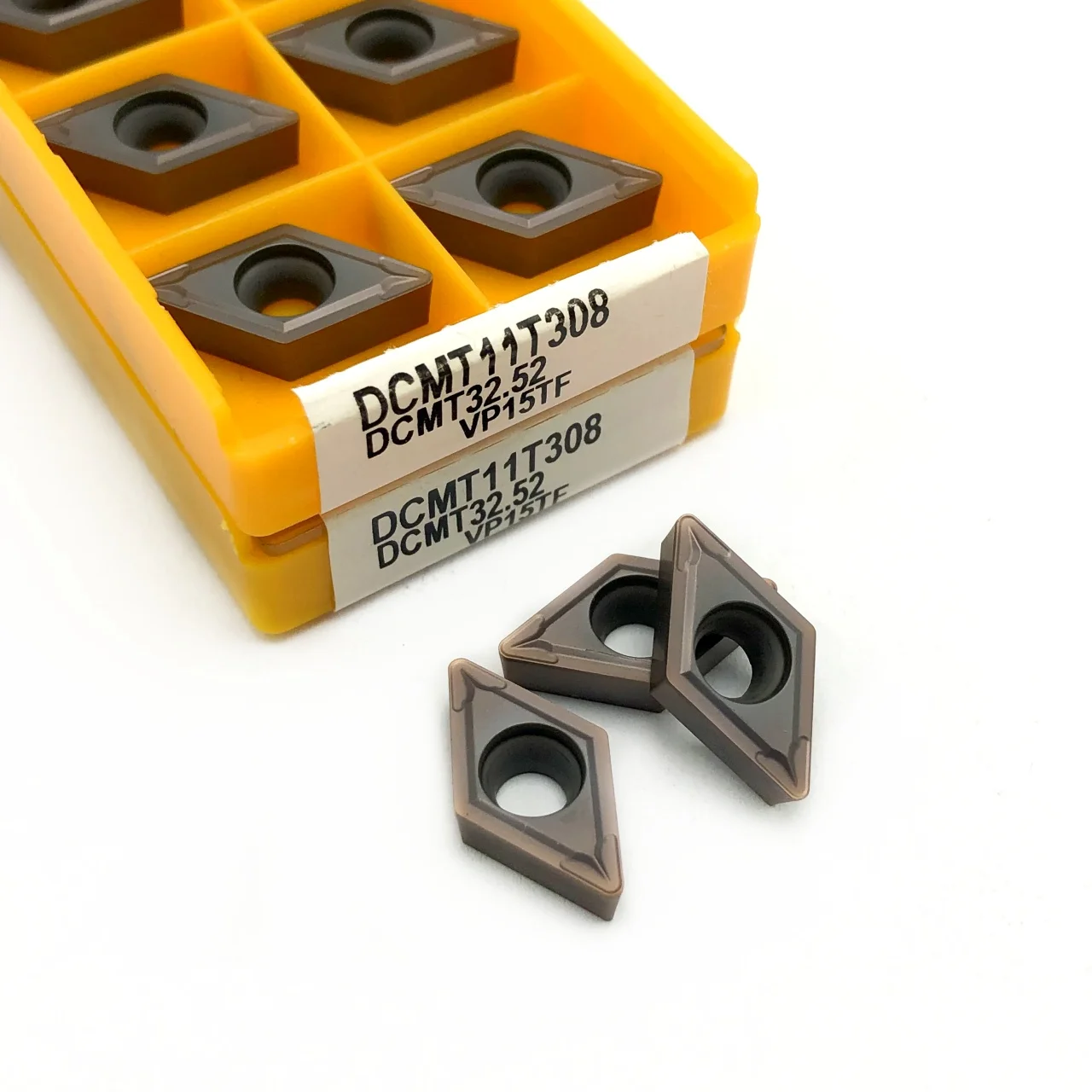 DCMT11T304 VP15TF DCMT11T308 UE6020 Carbide Inserts External Turning Tool CNC Turning Insert DCMT 11T304 Cutting tool