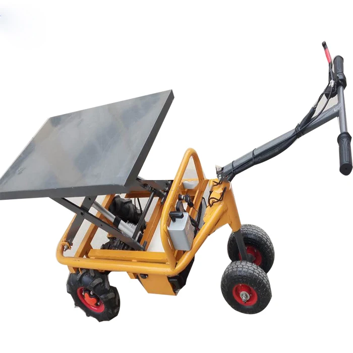 

Vegetable Greenhouse Lifting Platform / Logistics Breeding Transportation Electric Cart