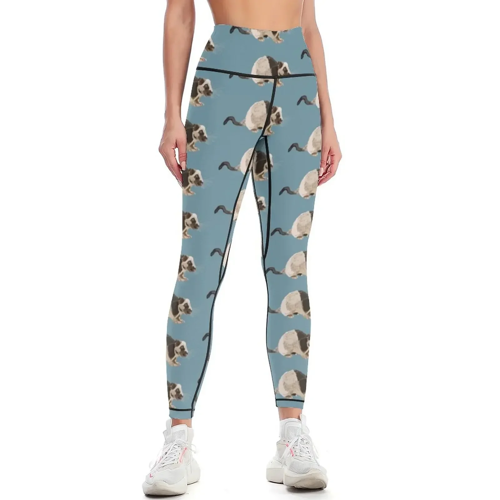 

C is for Cloud rat Leggings flared sports woman gym active wear Sports female Womens Leggings