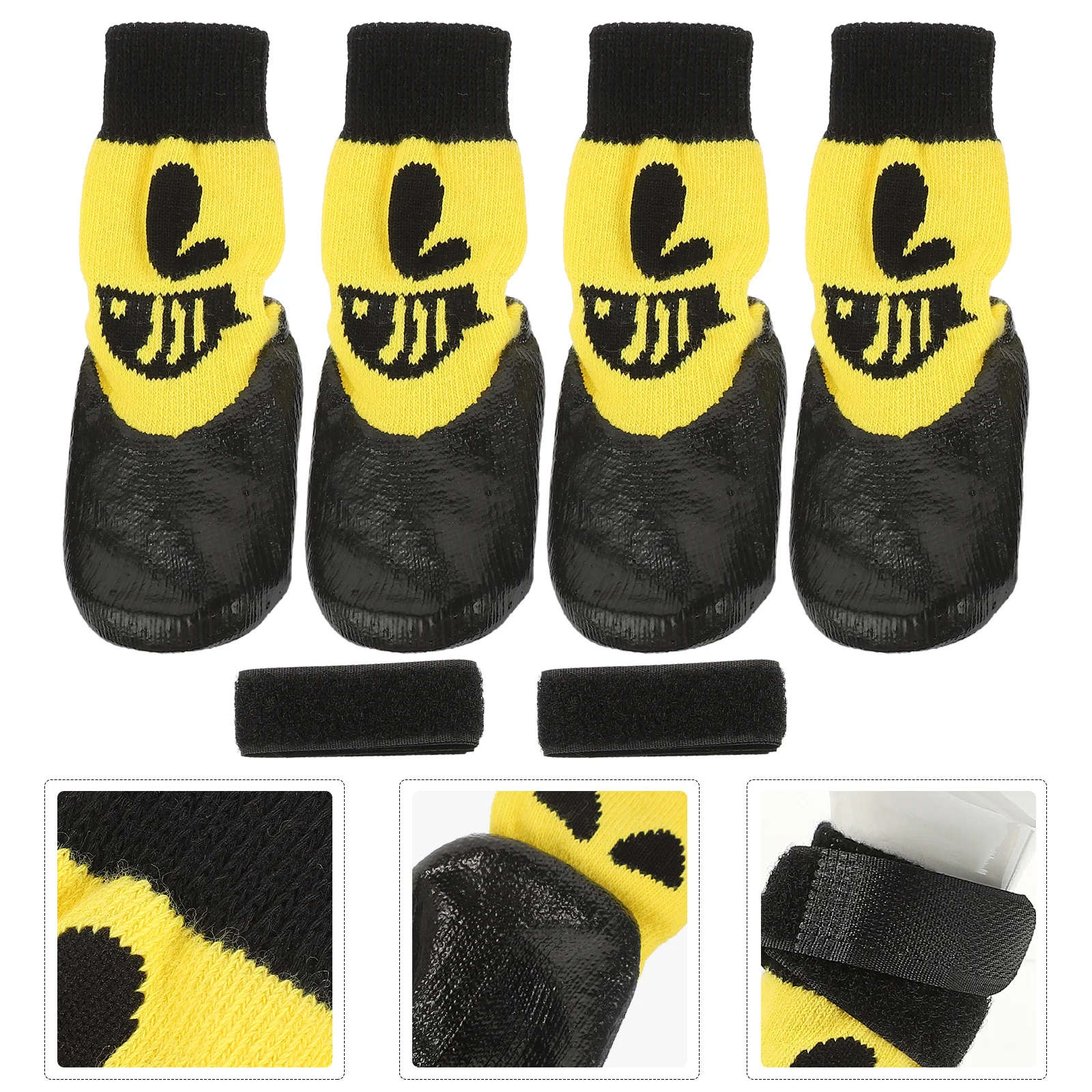 

Washable Pet Socks Dog Accessories Paw Covers for Small Dogs Breathable Puppies