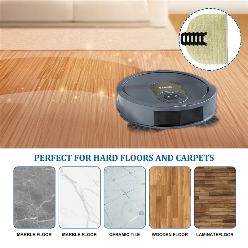 

A78U-Replacement Soft Mop Pads For Shark AV2610WA RV2620WD RV2401WD RV2610WFUS AI Ultra 2- In-1Robot Vacuum Accessories