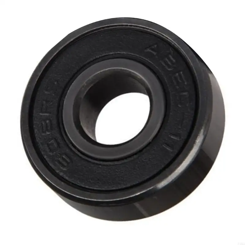 F3MA 608RS 10 Pieces Ball Bearing Black 8x22x7 mm Replacement for Scooters Roller