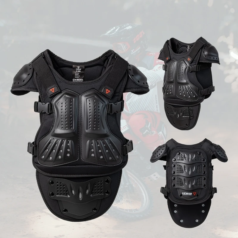 

Children's Protective Vest Child Kid Motocross Motorcycle Chest Protection Gear MX MTB ATV Bike Body Armor Equipment