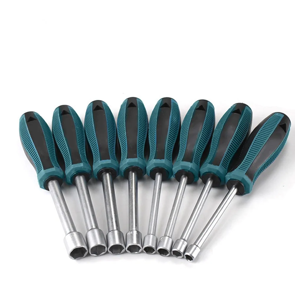 1pcs 3/3.5/4/4.5/ 5/5.5/6mm Metal Screwdriver Hex Key Socket Screwdriver Socket Screwdriver Nutdriver Hand Tool