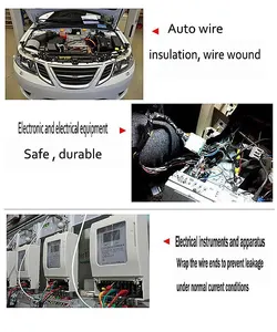 15 Meter Pita Tahan Api Tahan Panas Pita Kain Perekat Coroplast Untuk Perlindungan Alat Tenun Kabel Harness Kabel Mobil 8 penjualan terbaik ipad air 1 - №