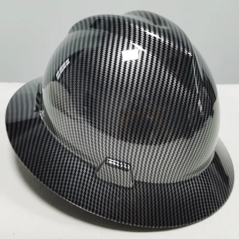 Safety Helmet Carbon Fiber Design Construction Hard Hat High Quality ABS Protective Equipment Helmets Work Cap