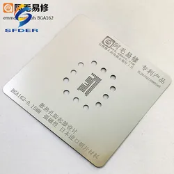 Amaoe BGA153 BGA162 BGA169 BGA186 BGA221 BGA254 BGA Reballing Stencil For HUAWEI VIVIO XIAOMI HDD NAND Hardisk Plant Net