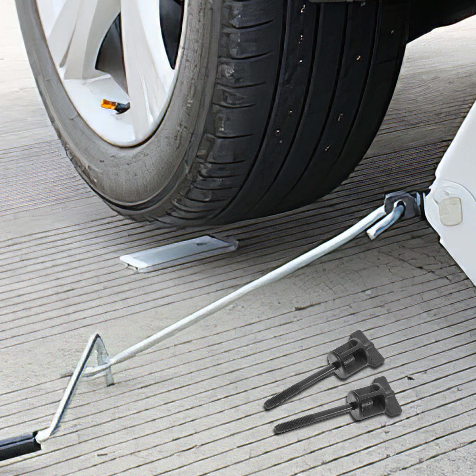 

Tire Screws Spare Attachment Bolt Adapter Holder Fixing Clamp Hardware Rear down Kit Reliable Material Precision Design