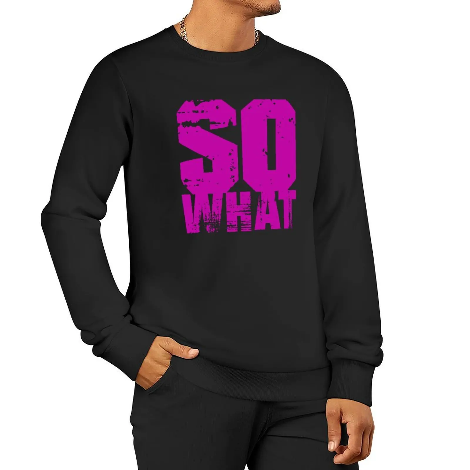 

So What, So, What, (BP) Pullover Hoodie winter clothes oversize sweatshirt