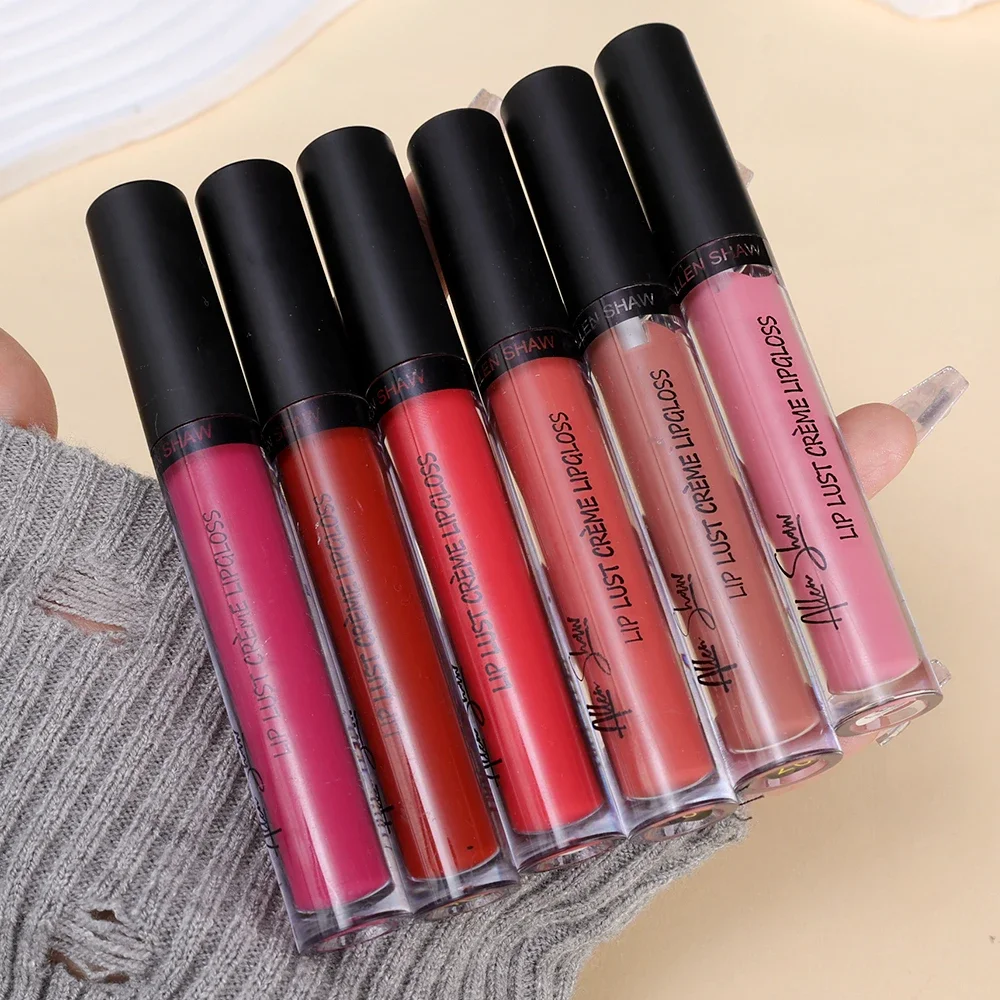 Moisturizing Mirror Glass Lip Glaze Sexy Lasting Non-stick Cup Nude Red Liquid Lipstick Waterproof Women Korean Makeup Cosmetics