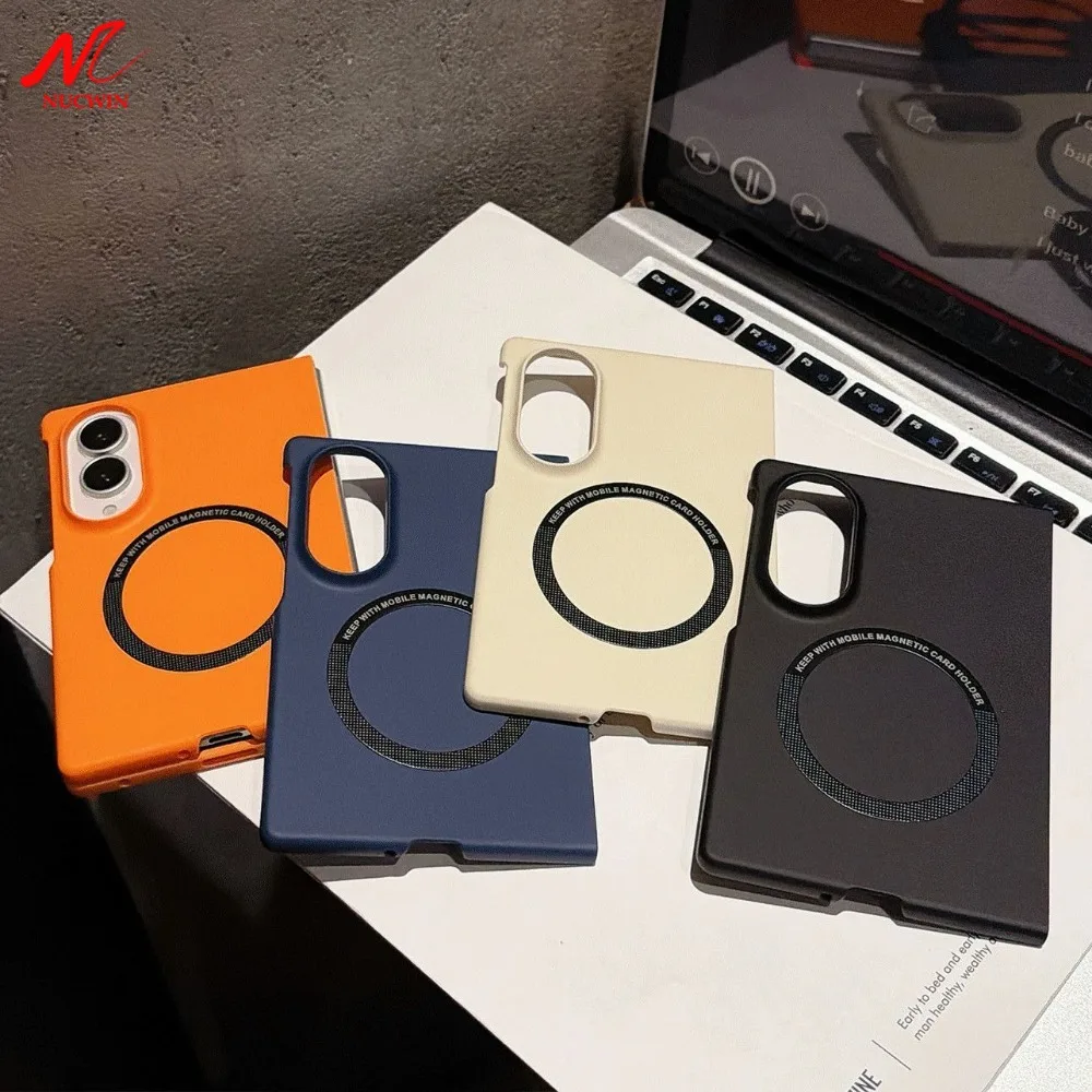 Ultra Thin Skin-feel Matte For Magsafe Case For Samsung Galaxy Z Fold 8 Ultra 7 6 5 4 3 Fold8 Magnetic Wireless Charging Cover