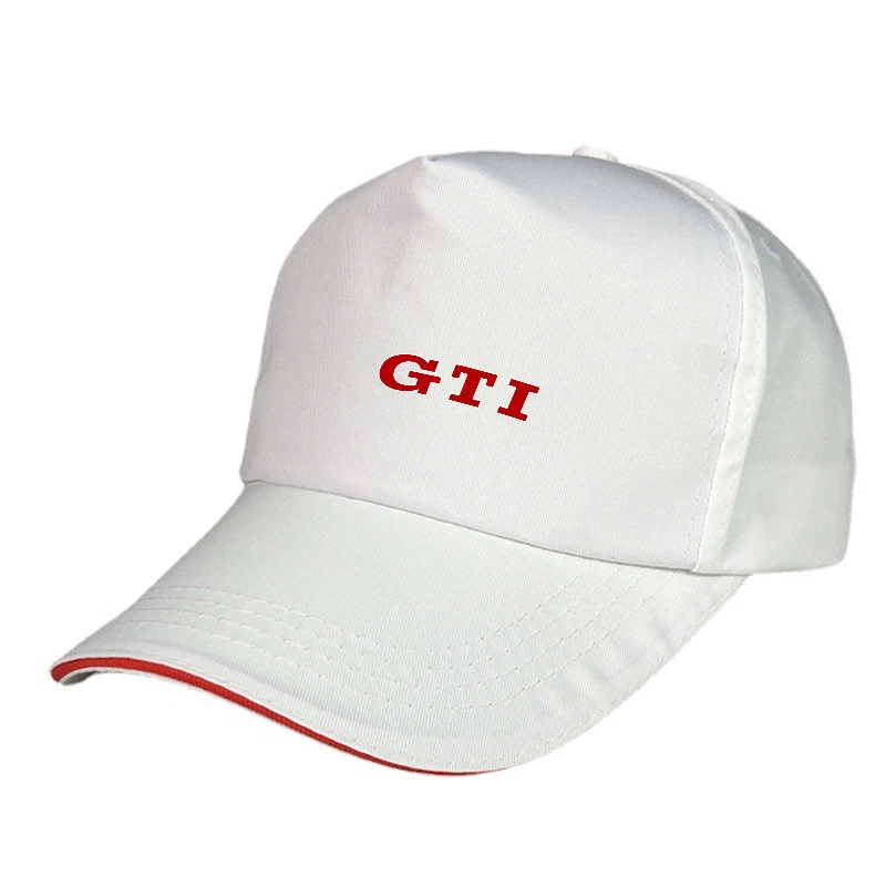 Car Logo Baseball Cap Adjustable Sports Hats Outdoor Summer Sun Hat For VW GTI Golf Jetta Passat mk4 mk5 mk6 CC Sagitar Magotan