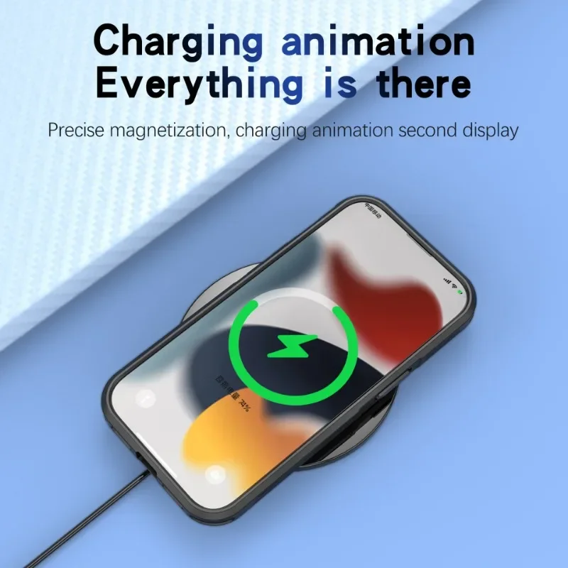 2in1 Magnetic Case for IPhone16 15 14 13 12 11 Pro Max Plus 13Mini Military Grade Drop Protective Tough Shockproof Case - Image 4