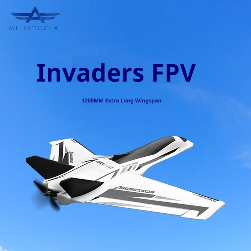 Invader Fpv Duct Aircraft 1.2 Wingspan Fixed Wing 110km/H Electric Remote Control Model Aircraft Outdoor Toy