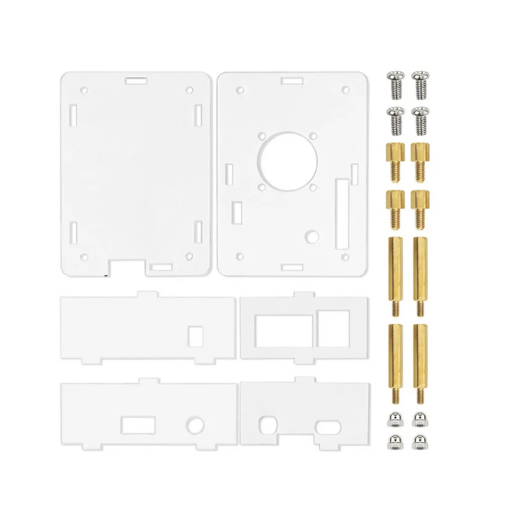 กล่องอะคริลิคใสแบบไม่มีพัดลมสำหรับ Orange Pi 3 LTS