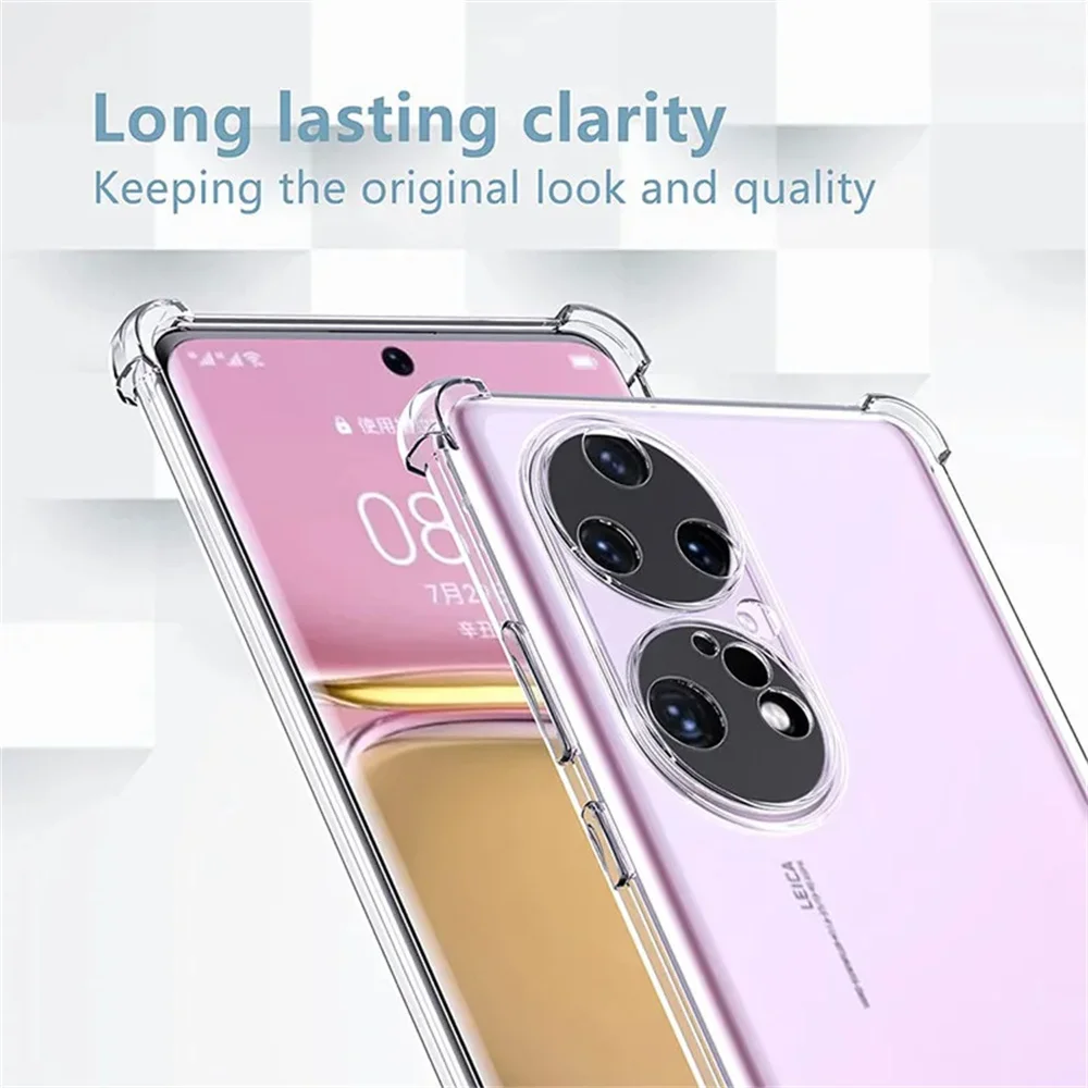 Clear TPU Case for Huawei P30 Pro Plus Shockproof Cover for Huawei Y5 Y6 Y6S Y7 Y9 Y9S PRIME 2019 Capa for Huawei Mate 20 40 Pro