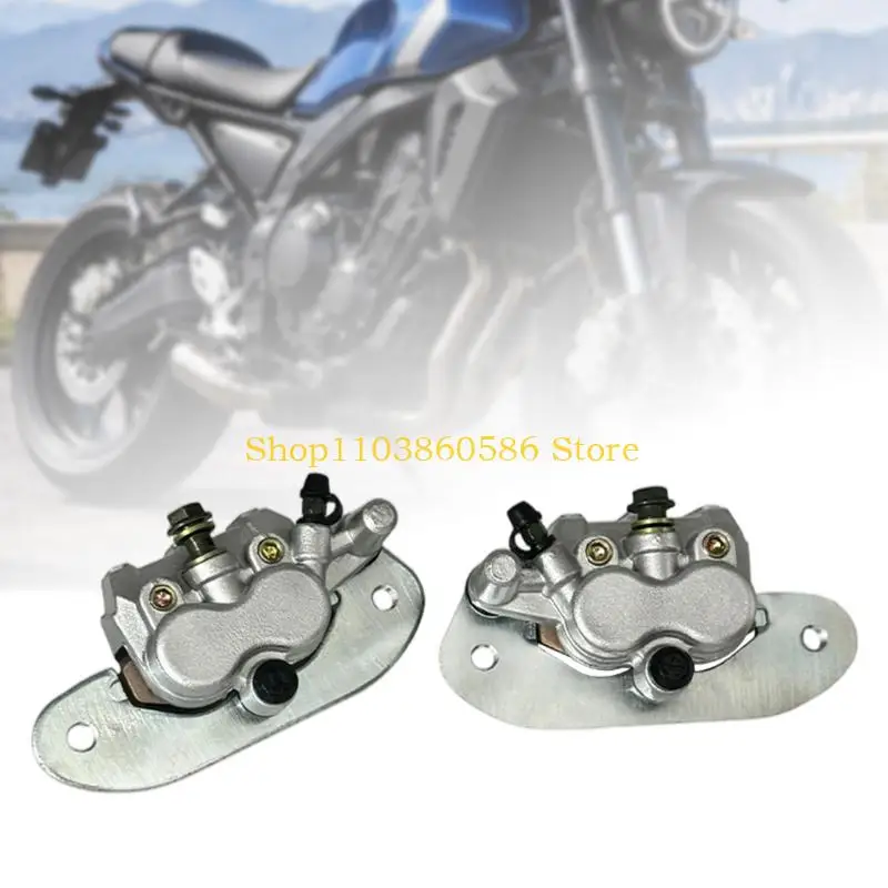 242A Rear Brake Caliper Set with Brake Pads, 1XD-2580W-00-00 1XD-2580V-00-00, Left and Right Metal Assemblies with Separate