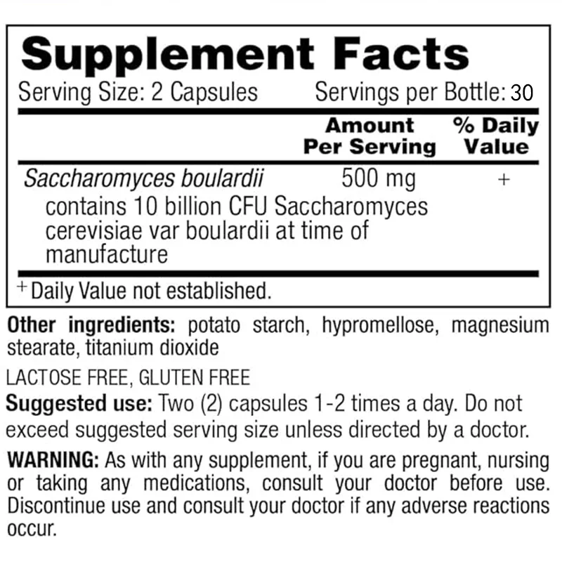 Probiotics and Digestive Health Supplements, Complete Intestinal Repair, Seed Formula. Lactose and Gluten Free, 60 Capsules