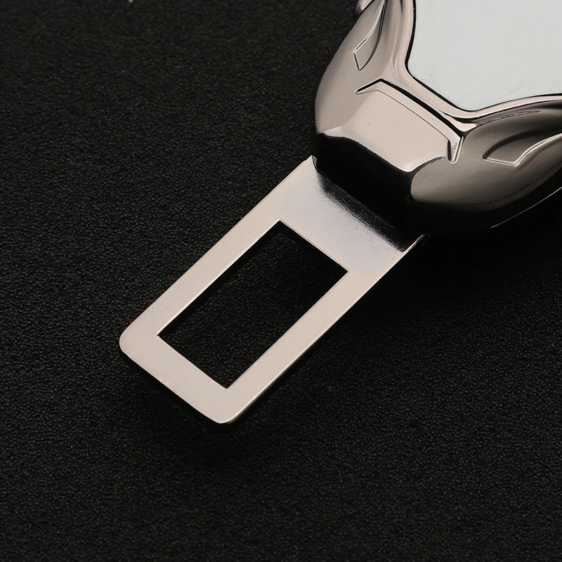 Car seat belt locker carabiner extender insurance belt insert buckle for audi A5 with logo car accessories