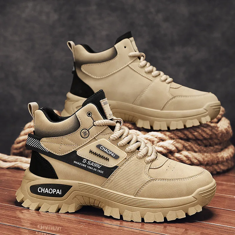 

Мужская повседневная обувь, спортивная прогулочная обувь, уличная обувь для скейтбординга, модная официальная повседневная обувь на плоской подошве, высокий верх