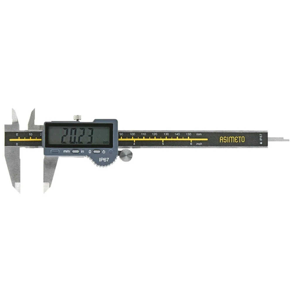 Asimeto IP67 Waterproof Digital Caliper 0-200mm AS-305-08-5