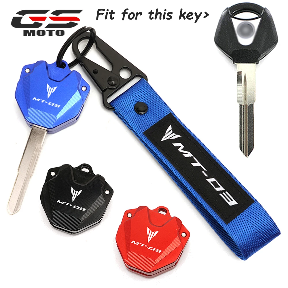 5 Colors For Yamaha Mt03 Mt 03 2014-2022 2021 2020 Key Cover Case Shell Keychain Keyring Key Chain Holder Motorcycle Accessories