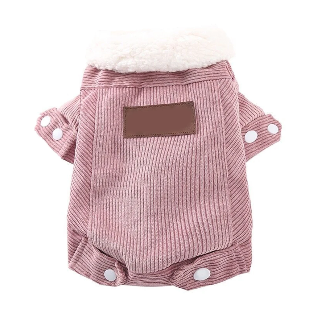 

Warm Fleece Clothes Supplies Vest Jacket For Small Dogs Grey Size S Puppy Clothes Dog Winter Coat Pet Accessories Dog Jacket Pet