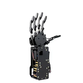 5 DOF Robot Hand Five Fingers Finished Bionic Palm Claw Gripper for Arduino Robot Manipulator Bionic Robot Palm Programmable Toy