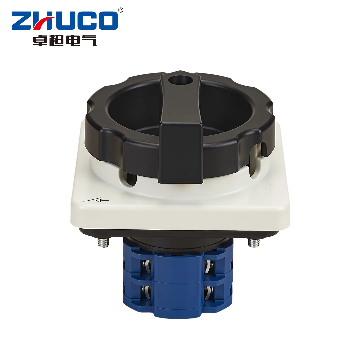 Szw26-20/2Gh2 Off-On 2-Pole 2-Position Silver Contact Cam Rotary Power Changeover Isolating Disconnect Switch
