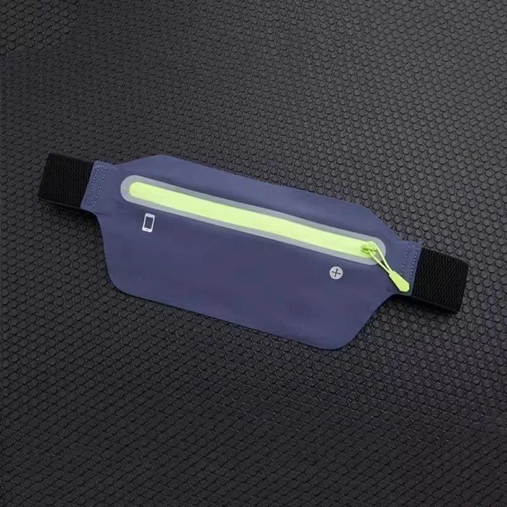 

Новая ультратонкая поясная сумка для бега, спортивная облегающая сумка для телефона, эластичный пояс для бега на открытом воздухе