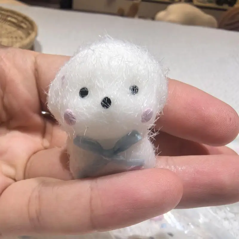 Jouet doux Fidgets Squish Squish chien presser pendentif Animal Fidgets lente augmentation anti-Stress Animal chien soulager le Stress jouet