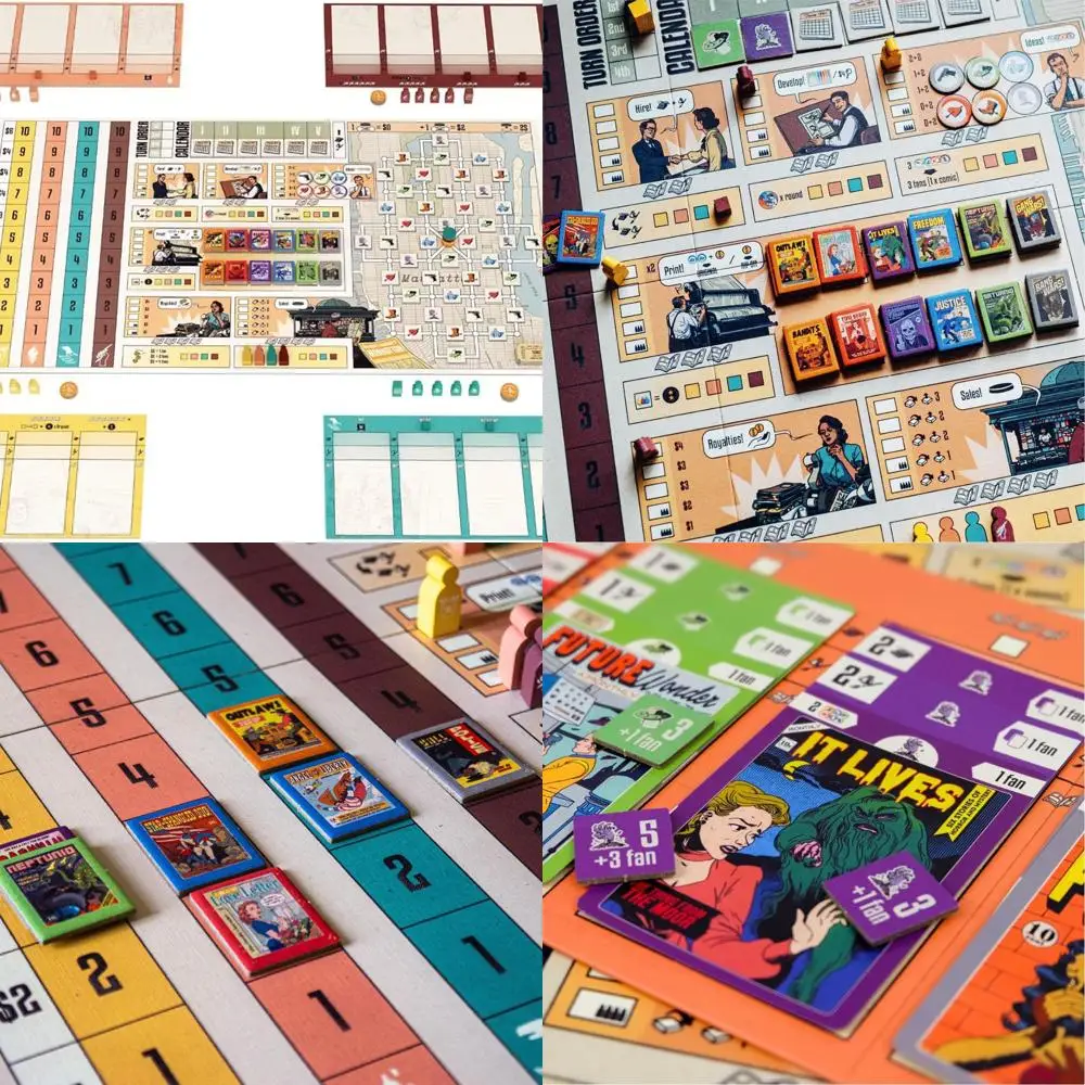 

Comic Empire: Golden Age Strategy - Build Your Legacy in the 1940s Comic Industry