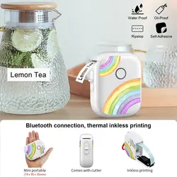 Marklife P12 MINI Bluetooth Thermal Label Printer With 1Roll 0.59