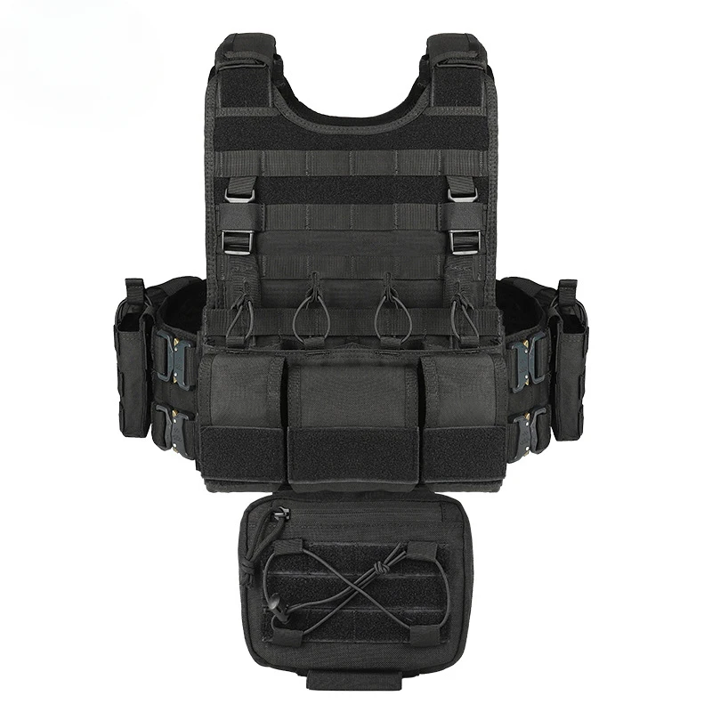 

Multifunctional Tactical Vest Moller System Metal Convenient Wear And Take Off Outdoor Tactical Vest