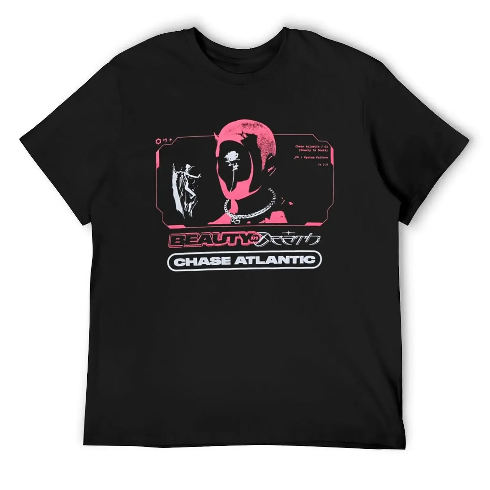 

Chase Atlantic - Beauty in Death T-Shirt baggy shirts blanks men t shirts high quality