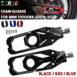 TWM WSBK Billet Aluminum CNC Chain Adjusters For BMW S1000RR 2009-2018 / 2019-2023 Motorcycle Accessories Rear Wheel Axle Blocks