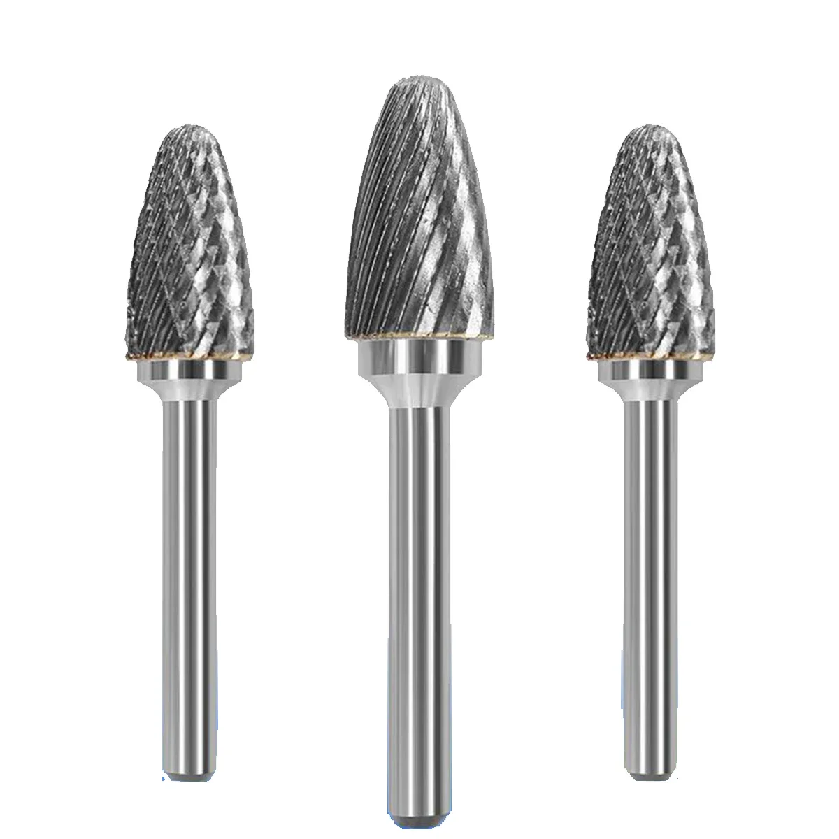 

6mm F&FX Type Tree-shape Head Tungsten Carbide Rotary File Tool Drill Carving Bit Tool Point Burr Die Grinder Abrasive for Metal