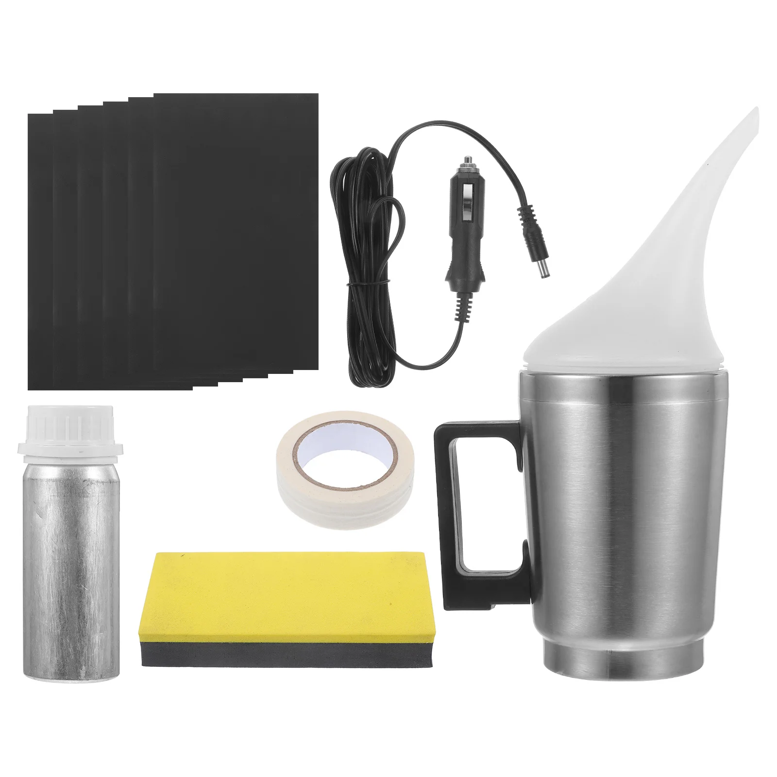 1 مجموعة 1 مجموعة استعادة عدة سيارة تلميع الرملي أداة التفتيت كوب Diy بها بنفسك لوازم تجديد المصباح السيارات #6