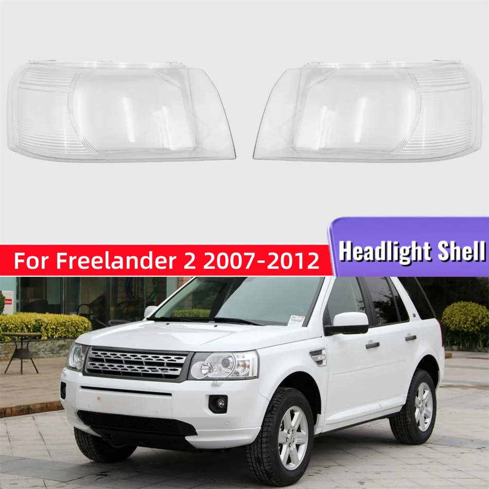 

For Land Rover Freelander 2 2007 2008 2009 2010 2011 2012 Car Accessories For Cars Lights Cover Headlight Lights Glass