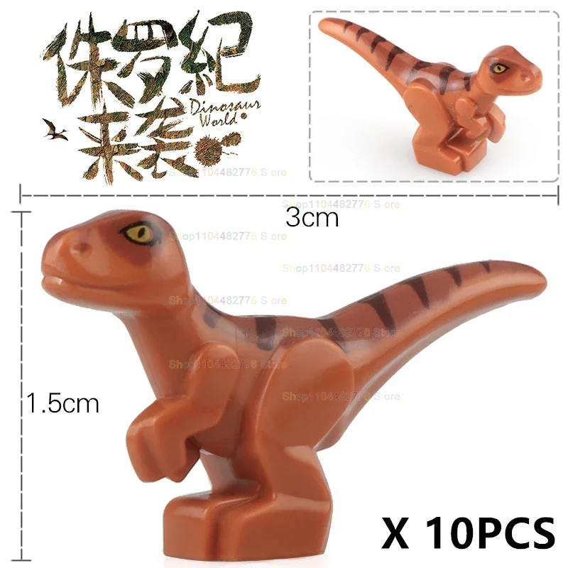 

Triceratops Stegosaurus Dinosaur Tyrannosaurus Pterosaur Action Figures Building Block Models DIY Children's Toys Gifts