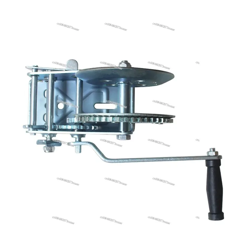 For Small Manual Hand Crank Winch 500  800 1200 1600 2500 3000lbs Boat Truck Auto Manual Winch Tool Lifting Sling Lifting Tools