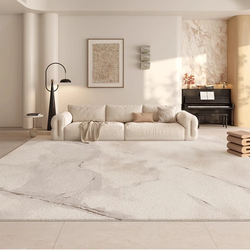 

Light Luxury Living Room Decoration Carpet Large Area Rugs for Bedroom Thickend Anti-slip Lounge Floor Mat Fluffy Soft Study Rug