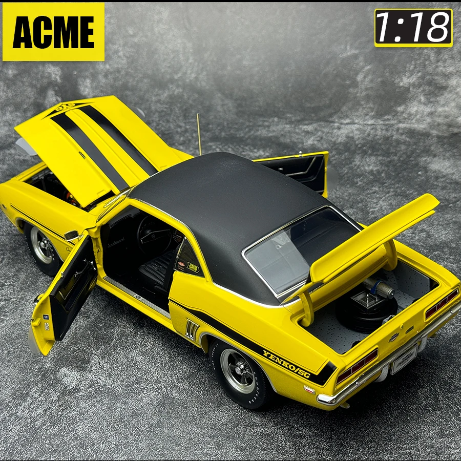 ACME 1:18 Chevrolet Hornet Camaro SC/SS/E 1969 car model sports car static display piece holiday gift collection for friends