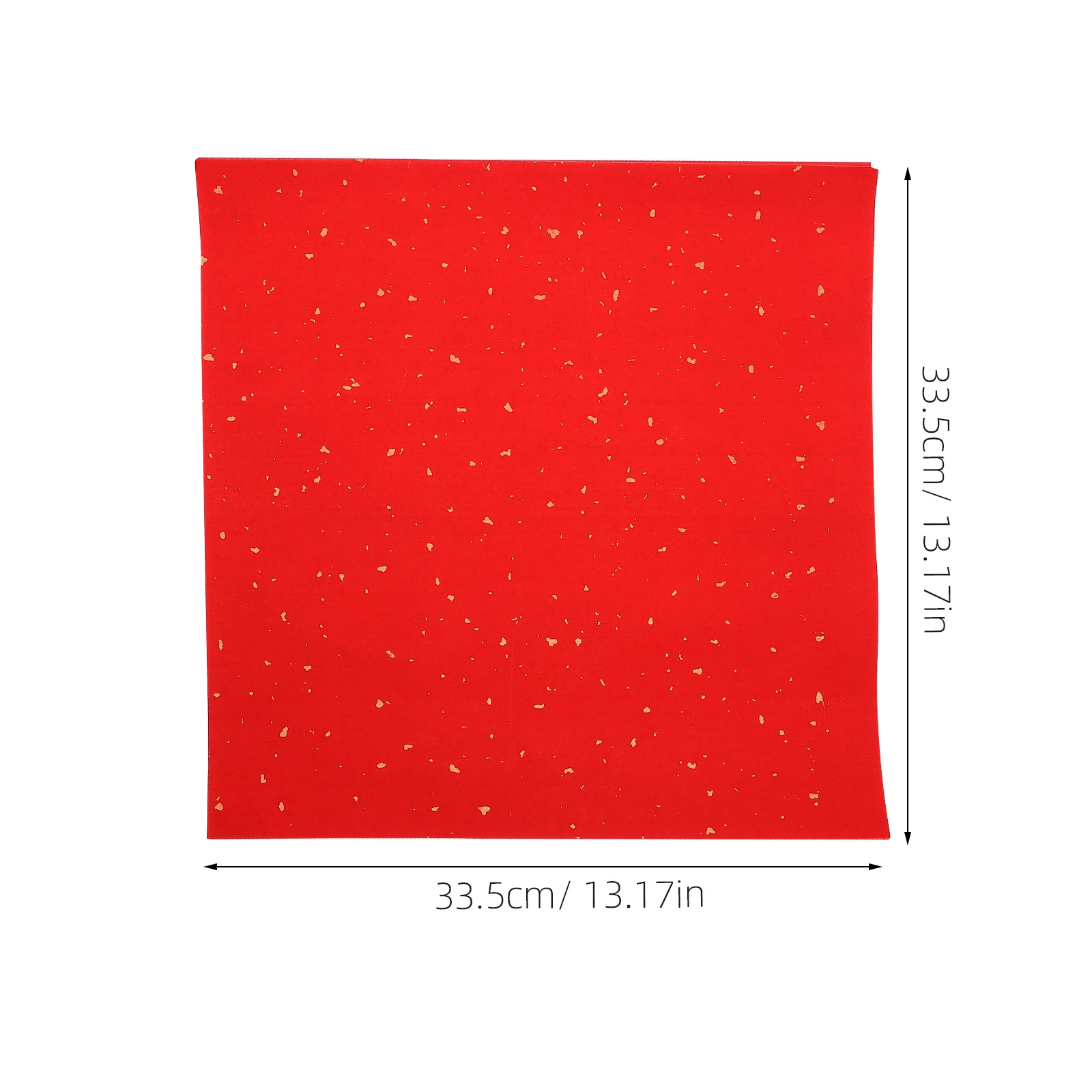 40枚のフー文字用紙 赤いライスペーパー 中程度のインク抑制 スムーズな書き心地 春節の結婚式パーティーに最適