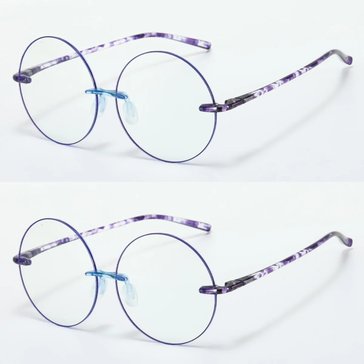 

2pcs Men Prescription Reading Glasses Optical Lenses Myopia Eyewear Women Blue Light Blocking Goggles Eyeglasses