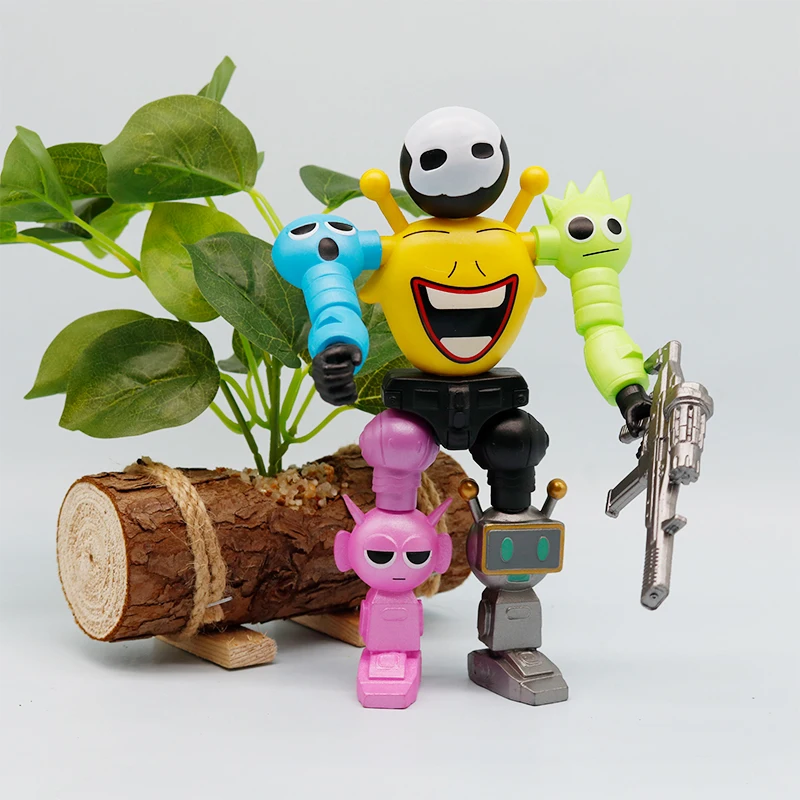 17Cm Pvc Beat Dozen Robot Gecombineerde Versie Game Action Figure Collectible Ornament Model Garage Kit Kid Speelgoed Gift