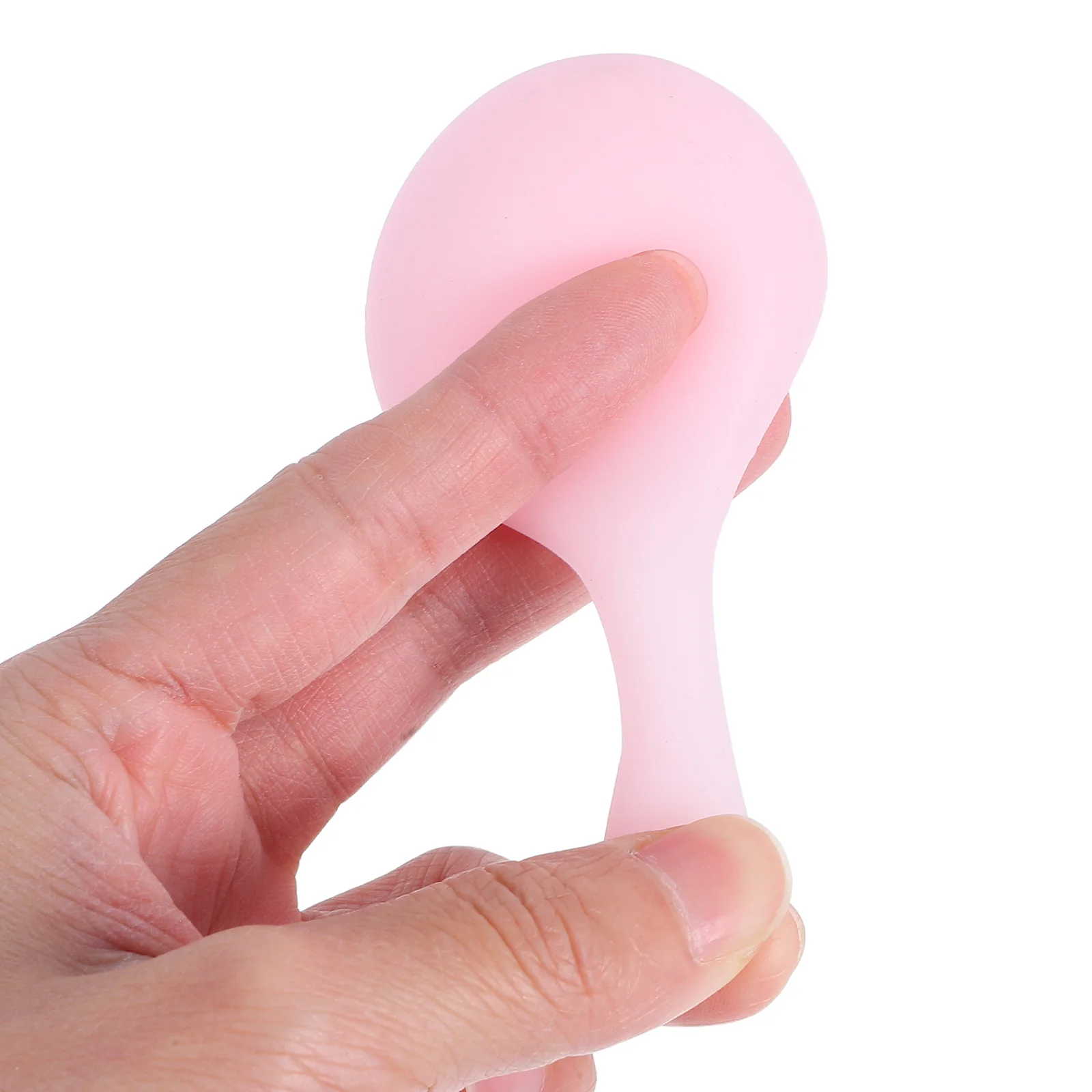 12 Stück Press-Blaseneinsatz, rosa Silikon-Innenkern, Ersatzbälle, DIY-Blasenblasen-Squeeze-Einsätze für Stressabbau und